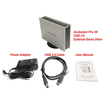 Avolusion 12TB USB 3.0 External Hard Drive for Windows