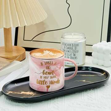 CORCUP Teacher Appreciation Gift Sets from Student - Thank You Teacher Gifts Basket for Women, Gradu...