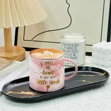 CORCUP Teacher Appreciation Gift Sets from Student - Thank You Teacher Gifts Basket for Women, Gradu...