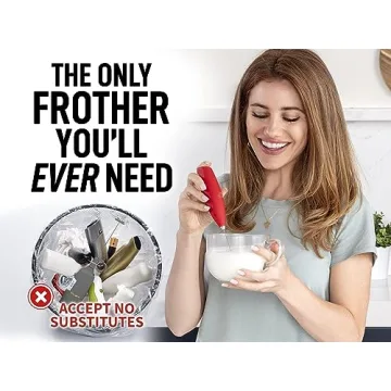 Top Zulay Milk Frother - Electric Handheld Whisk Mixer