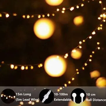 LED Globe String Lights