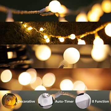 LED Globe String Lights