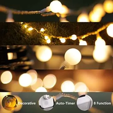 LED Globe String Lights