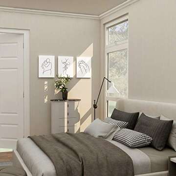 Gronda Wall Art Minimalist Canvas Prints for Home