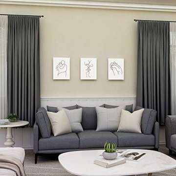 Gronda Wall Art Minimalist Canvas Prints for Home