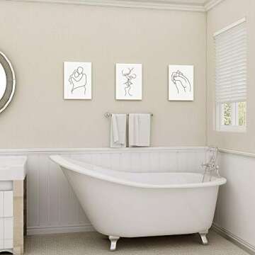 Gronda Wall Art Minimalist Canvas Prints for Home