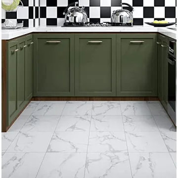 Livelynine 32-Pack Peel and Stick Vinyl Flooring Tiles