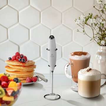 Zulay Powerful Milk Frother - Ultimate Home Coffee Mixer