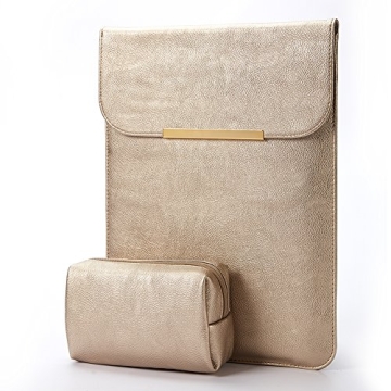 KALIDI 13.3-14 inch Laptop Sleeve Case Faux Suede Leather for 13.3 13.5 13.6 14 inches MacBook Air P...