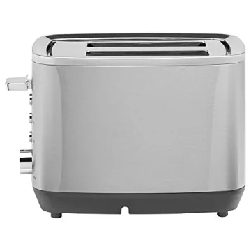 GE 2 Slice Stainless Steel Toaster Extra Wide Slots