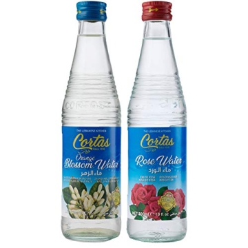 Cortas Rose Water and Orange Blossom Water Combo Pack