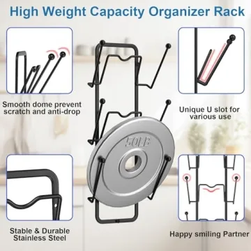 2 Pack Pot Lid Organizer Efficient Kitchen Solution