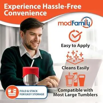 Universal Silicone Cup Covers for All Drinks Sizes