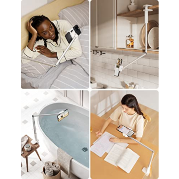 Viozon Phone Holder Adjustable Long Arm Universal Stand