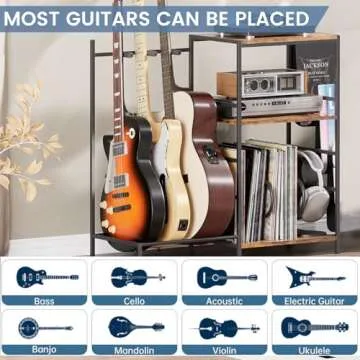 Arbcoler Guitar Stand for Acoustic & Electric Guitars Display