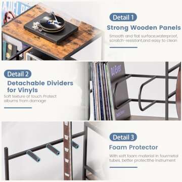 Arbcoler Guitar Stand for Acoustic & Electric Guitars Display