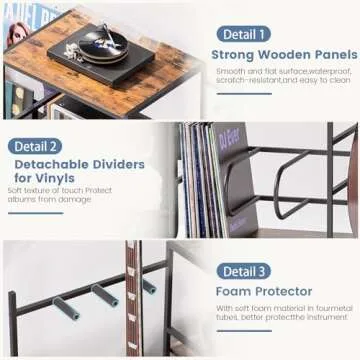 Arbcoler Guitar Stand for Acoustic & Electric Guitars Display