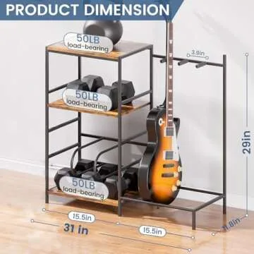 Arbcoler Guitar Stand for Acoustic & Electric Guitars Display
