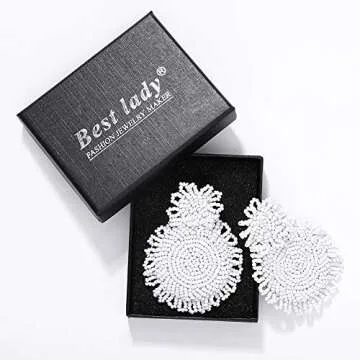 Trendy Statement Drop Earrings for Women - Bohemian Style