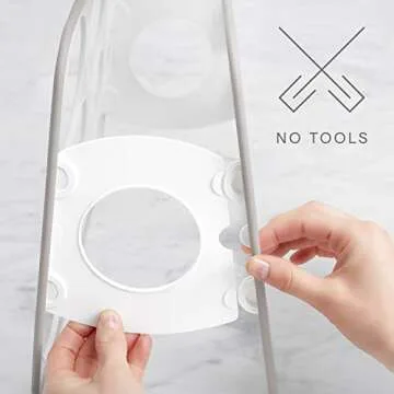 YouCopia BottleStand Travel Mug and Water Bottle, One Size (Pack of 1), White