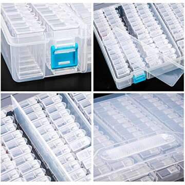 ARTDOT Diamond Painting Tools Kit, Diamond Embroidery Accessories Storage Container