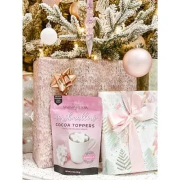 Gourmet Snowflake Marshmallows for Hot Chocolate & Gifts