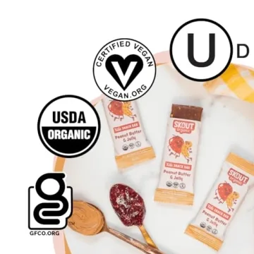 Skout Organic Kids Snack Bar Variety Pack - Healthy & Delicious