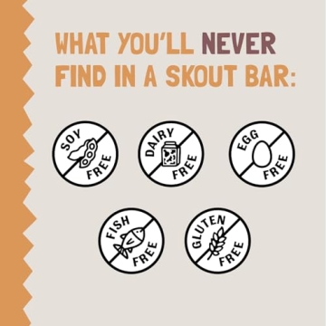 Skout Organic Kids Snack Bar Variety Pack - Healthy & Delicious