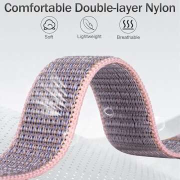 Breathable Ankle Band for Apple Watch Series 10 9 8 7 6