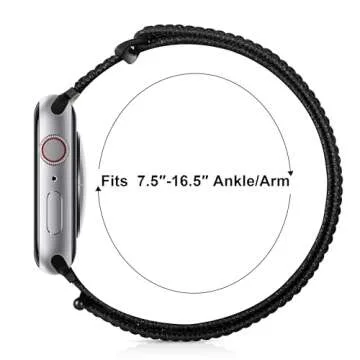 Breathable Ankle Band for Apple Watch Series 10 9 8 7 6