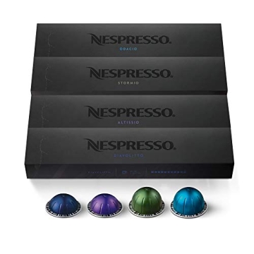 Nespresso Dark Roast Coffee Pods Variety Pack, 40 Count