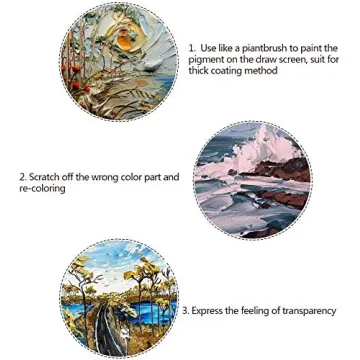 5-Piece Stainless Steel Painting Knife Set for All Artists