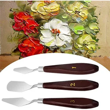 5-Piece Stainless Steel Painting Knife Set for All Artists