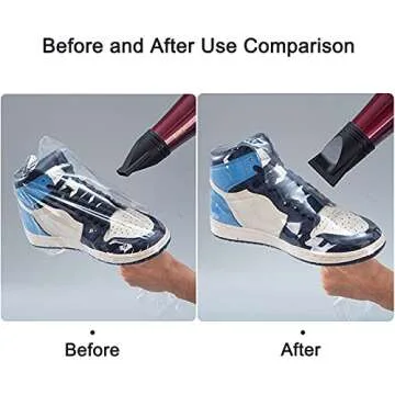 Shoe Shrink Wrap Bags 50 Pcs Large Protector for Shoes