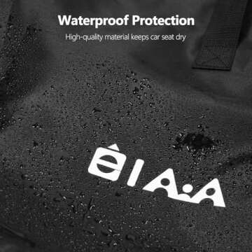Elaia Car Seat Travel Bag - Waterproof, Large Capacity