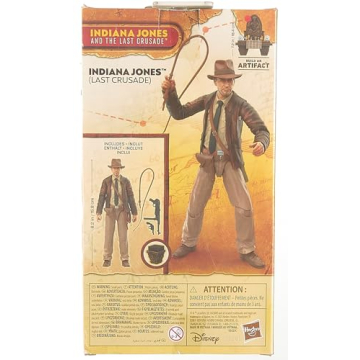 Indiana Jones Last Crusade 6-inch Action Figure with Accessories