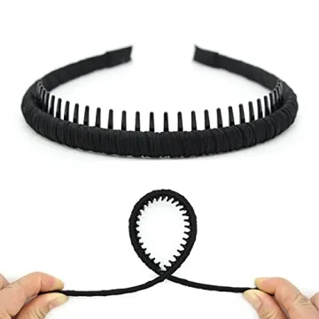 Stylish JOBAND Women's Headbands with Teeth Comb