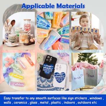 TECKWRAP Matte Vinyl Transfer Tape for Easy Vinyl Transfers