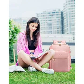LOVEVOOK Travel Backpack Women Flight Approved Case