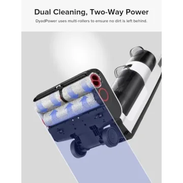 roborock Dyad Pro Wet Dry Vacuum Cleaner with Double Rollers, Cordless Vacuum Mop All in One, Self-Cleaning & Drying System, Floor Cleaner Machine for Mopping Hard Floor, Hardwood, Tile Flooring