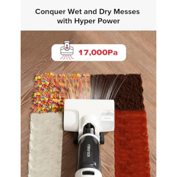 roborock Dyad Pro Wet Dry Vacuum Cleaner with Double Rollers, Cordless Vacuum Mop All in One, Self-Cleaning & Drying System, Floor Cleaner Machine for Mopping Hard Floor, Hardwood, Tile Flooring