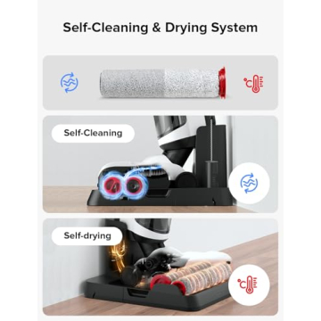 roborock Dyad Pro Wet Dry Vacuum Cleaner with Double Rollers, Cordless Vacuum Mop All in One, Self-Cleaning & Drying System, Floor Cleaner Machine for Mopping Hard Floor, Hardwood, Tile Flooring
