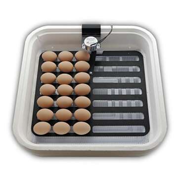 HovaBator Advanced Egg Incubator Combo Kit: Includes Incubator, Fan kit, Egg Turner, Digital Thermometer/Hygrometer