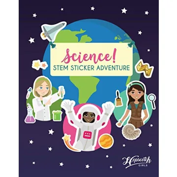 Hopscotch Girls Science! STEM Sticker Activity Book - Fun & Educational Sticker Books for Kids Ages ...