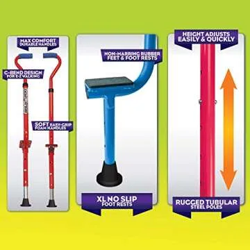 Original Walkaroo Wee Balance Stilts for Kids 4+