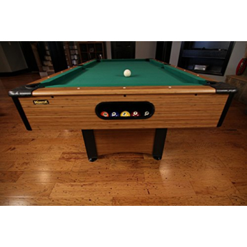 Top 6.5' Space Saver Billiard Table with Automatic Return