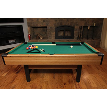 Top 6.5' Space Saver Billiard Table with Automatic Return