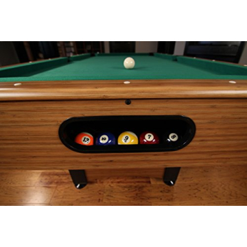Top 6.5' Space Saver Billiard Table with Automatic Return