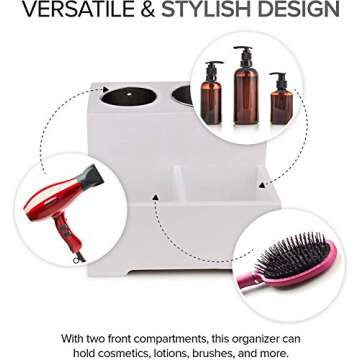 Stock Your Home Hair Care Organizer for Styling Tools