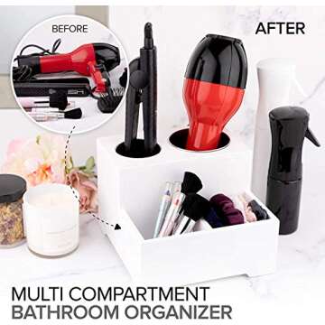 Stock Your Home Hair Care Organizer for Styling Tools